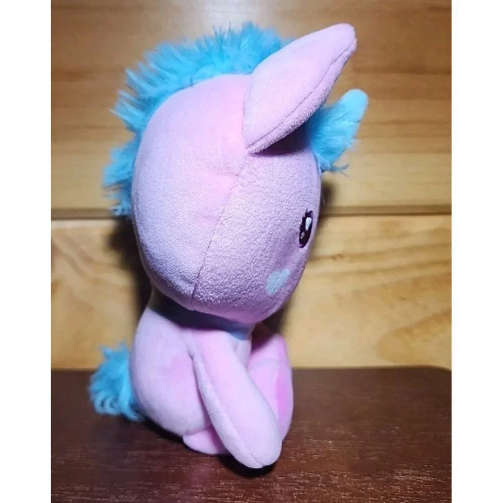 Barbie Stuffed Animal, 7-inch Pink Pet Unicorn Plushie with Glitter Collar